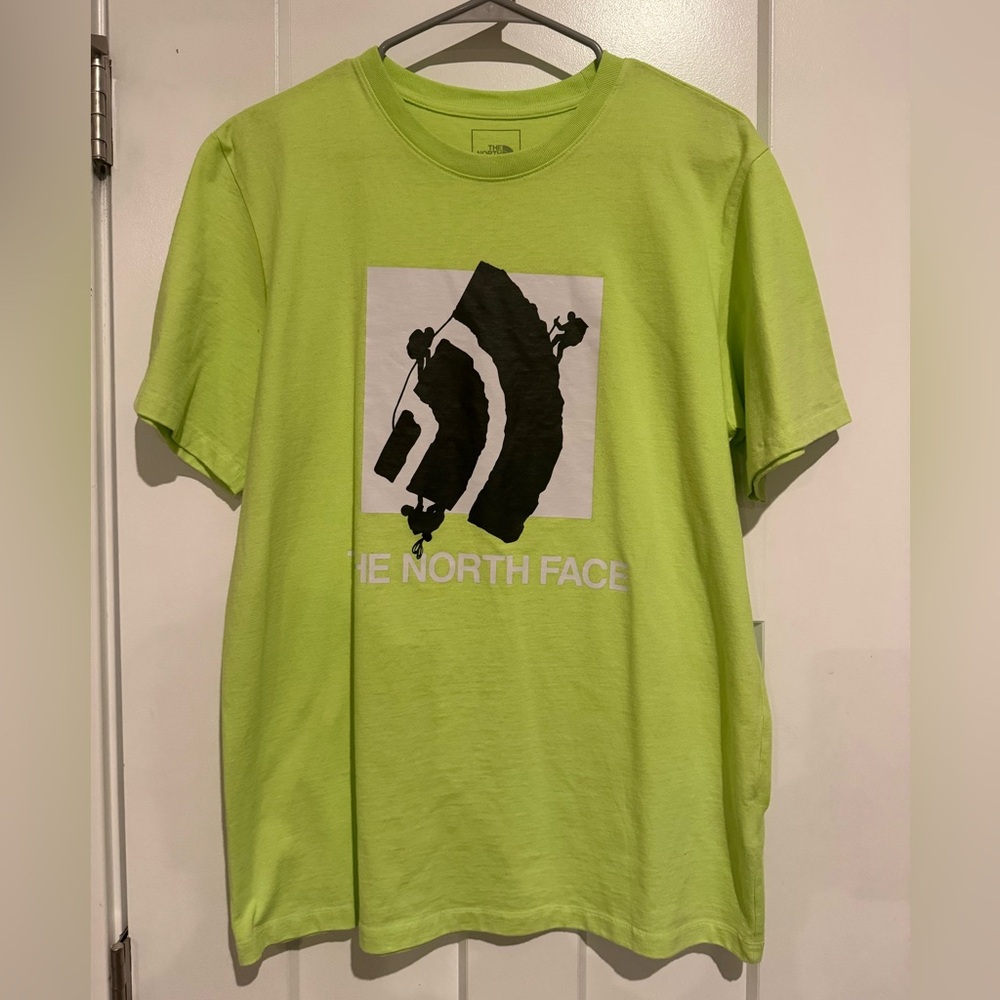 The North Face Men's Bright Green Short Sleeve Tee